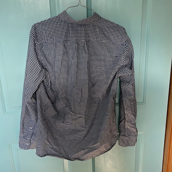 J.Crew Factory Slim-fit Oxford Button Down in Blue Gingham - Picture 4 of 4